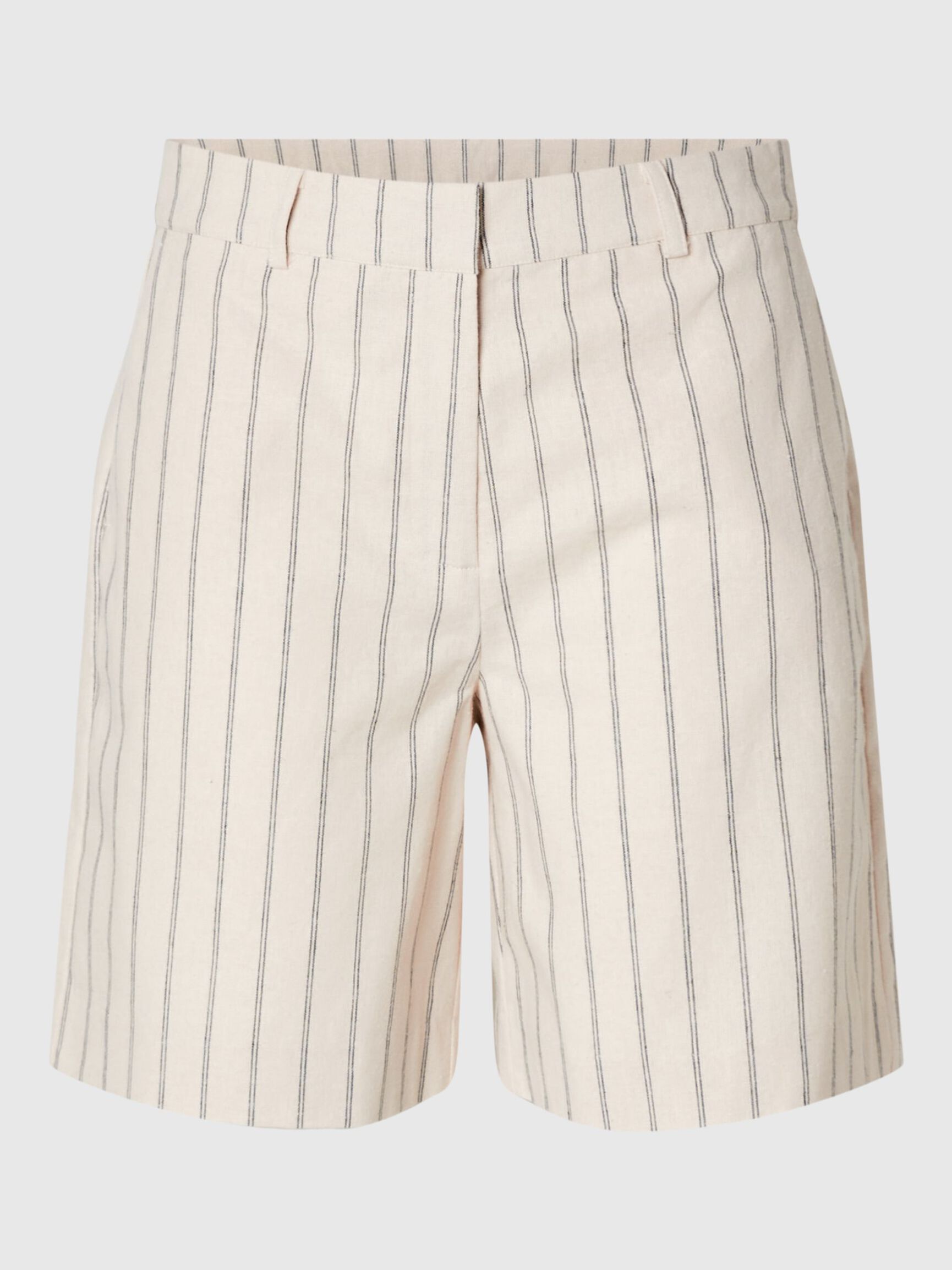 NADELSTREIFEN SHORTS, Sandshell, highres