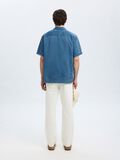 Selected KORTE MOUWEN SPIJKERBLOUSE, Medium Blue Denim, highres - 16097694_MediumBlueDenim_004.jpg