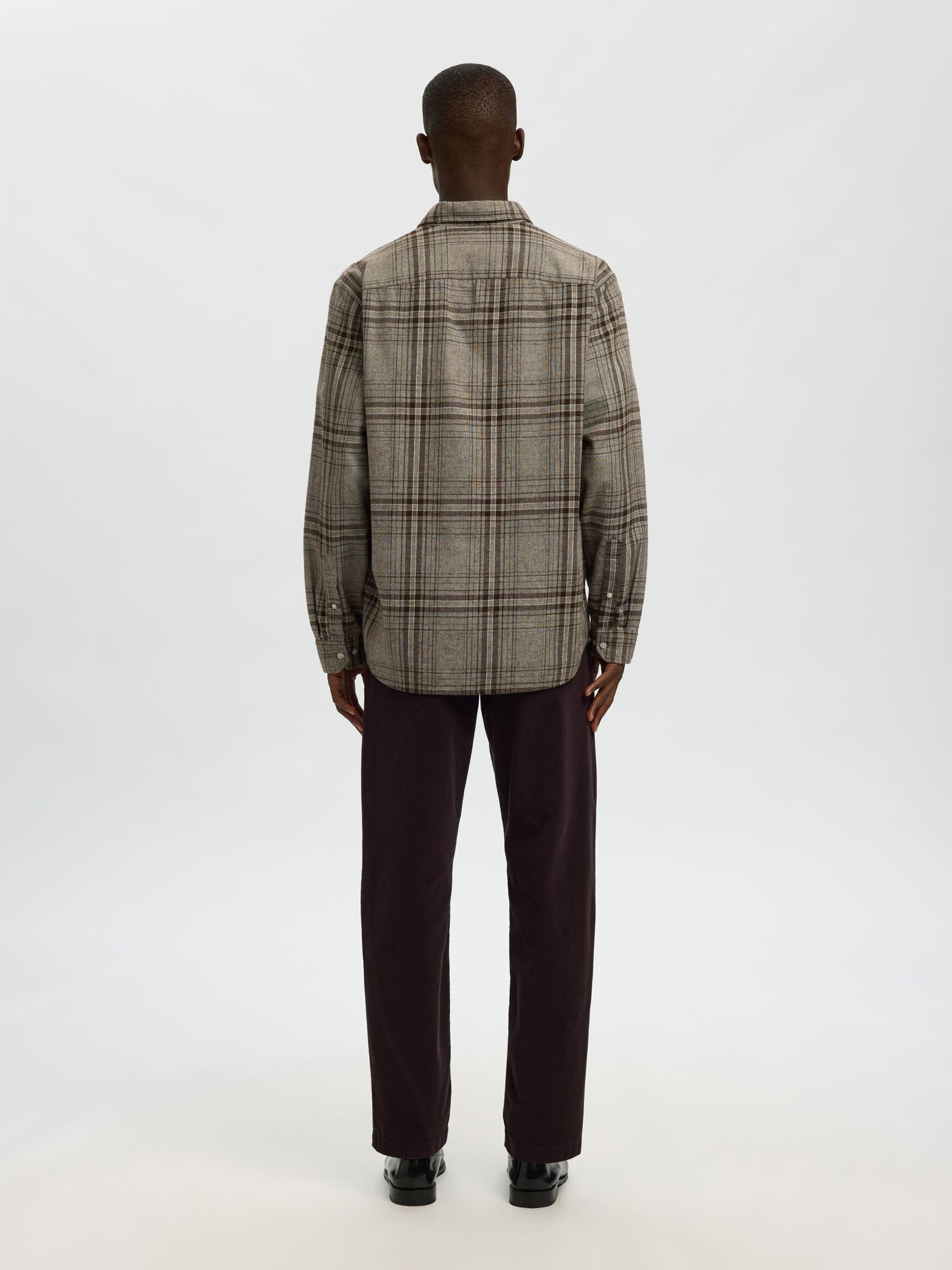 100% COTTON BUTTON-DOWN SHIRT, Delicioso, highres