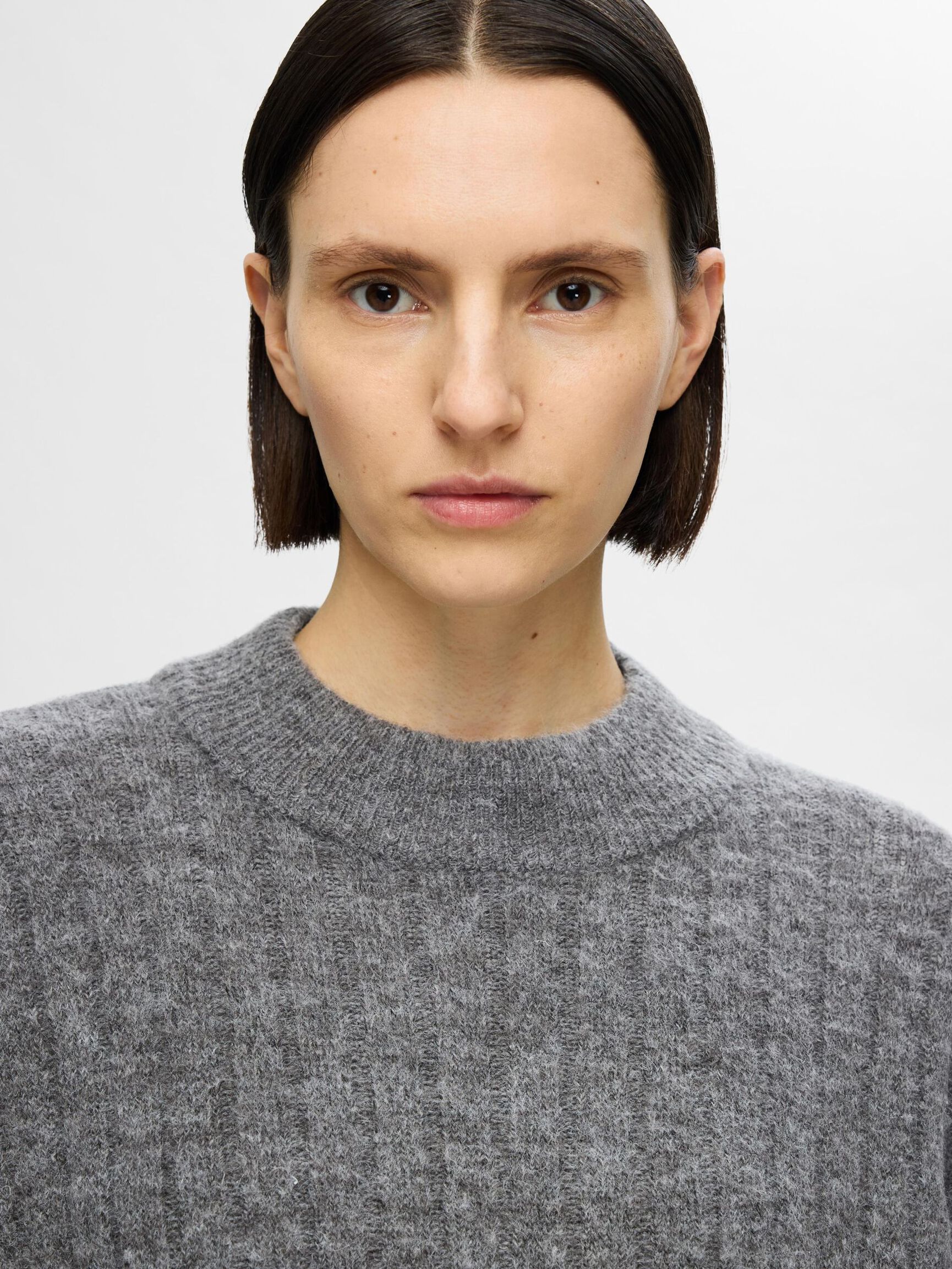 NEULE, Medium Grey Melange, highres