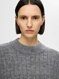 NEULE, Medium Grey Melange, highres