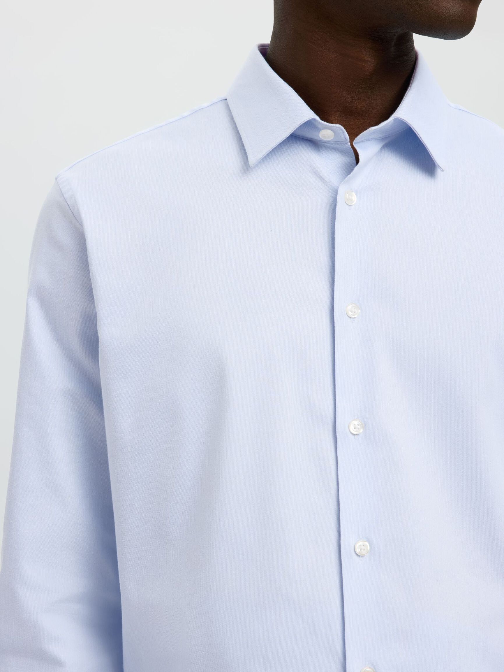 CORTE SLIM CAMISA, Light Blue, highres