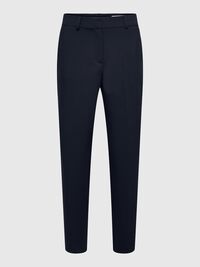VISKOSEMIX CROPPED TAPERED HOSE, Dark Sapphire, highres