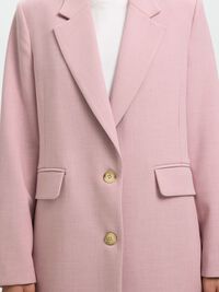 RELAXED FIT BLAZER, Bleached Mauve, highres
