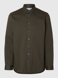 Selected SLIM FIT STRETCH SHIRT, Forest Night, highres - 16092939_ForestNight_1159402_001.jpg