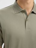 Selected KURZARM POLO SHIRT, Vetiver, highres - 16099994_Vetiver_006.jpg