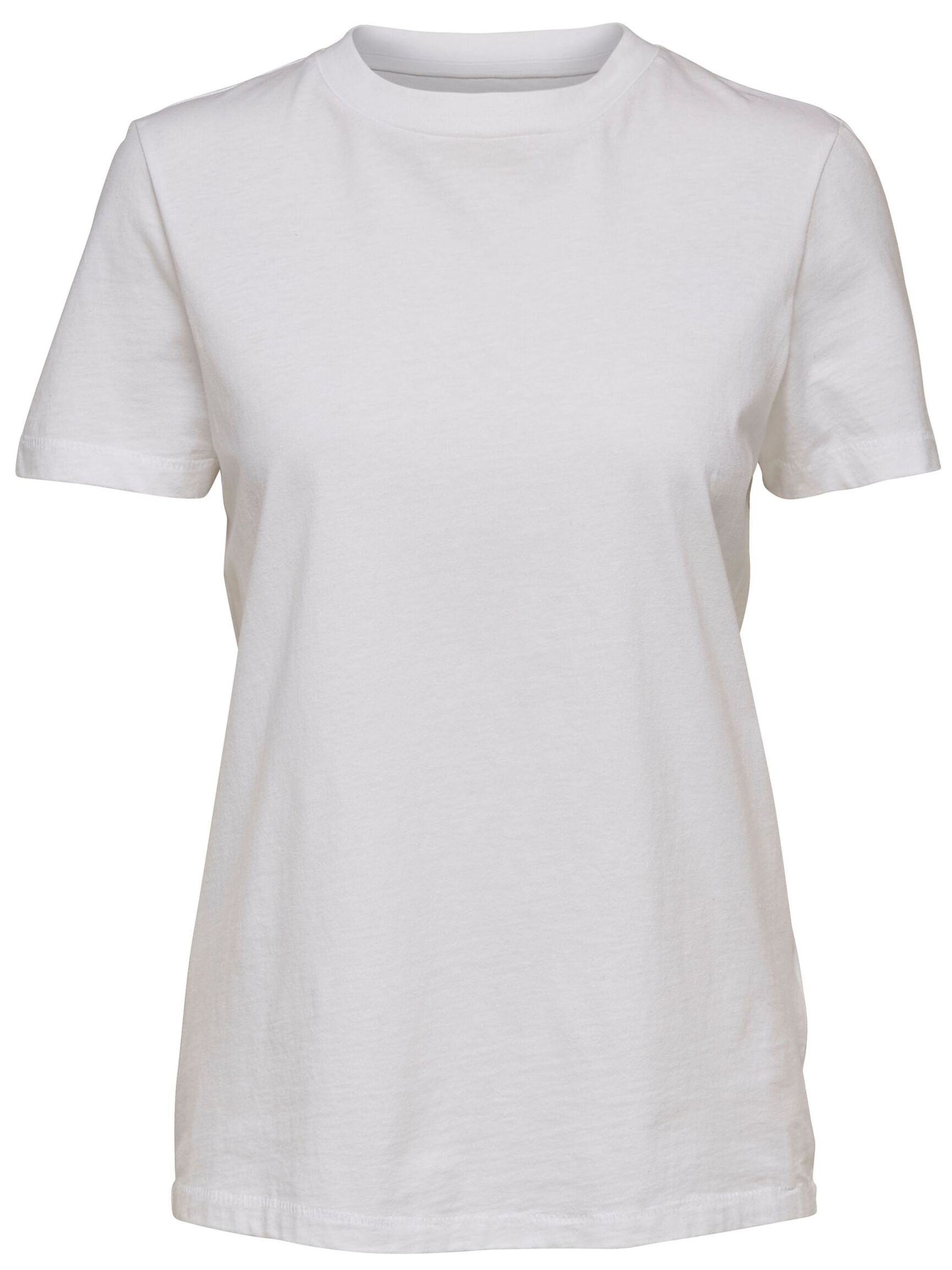 COTTON T-SHIRT, Bright White, highres
