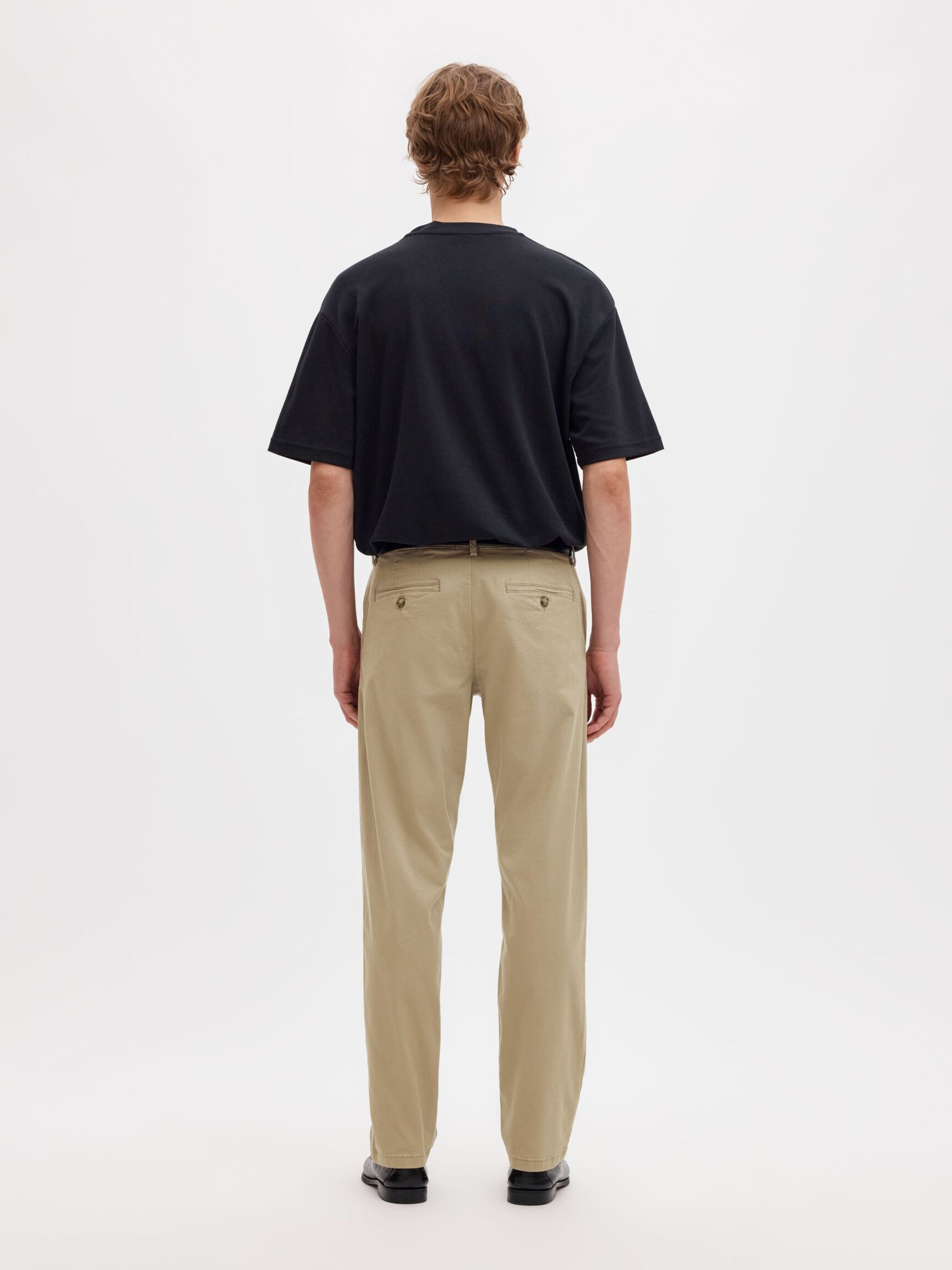 196 STRAIGHT FIT CHINOS, Greige, highres