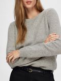 Selected 100% CASHMERE JUMPER, Light Grey Melange, highres - 16092658_LightGreyMelange_006.jpg
