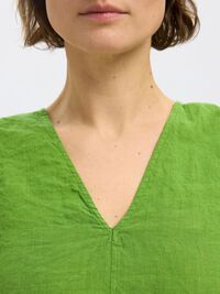 100% LINEN REVERSIBLE TOP, Spindle Tree, highres