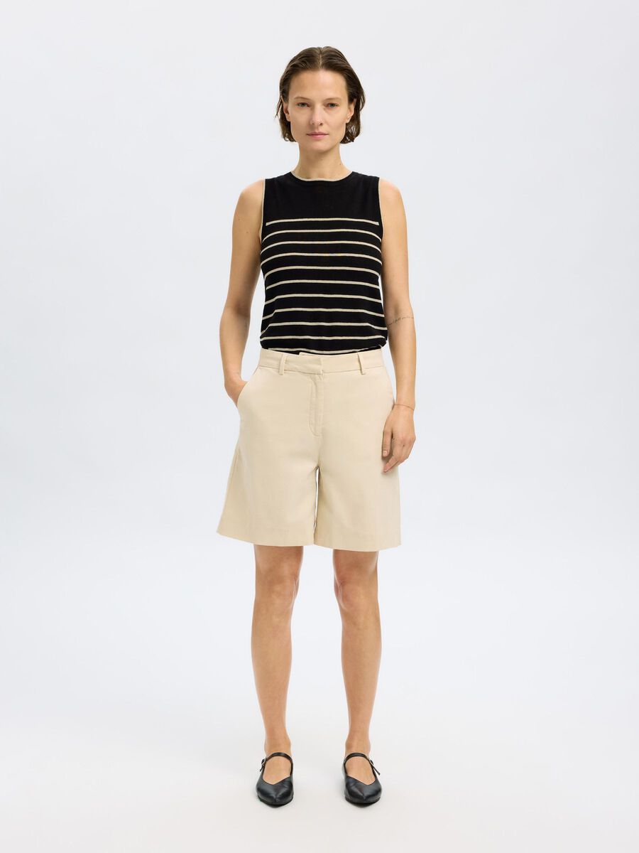 Selected TOP A MAGLIA, Black, highres - 16097496_Black_1189869_005.jpg