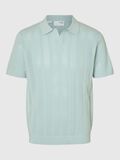 Selected ALGODÓN 100 % CAMISETA DE POLO DE PUNTO, Winter Sky, highres - 16096390_WinterSky_001.jpg