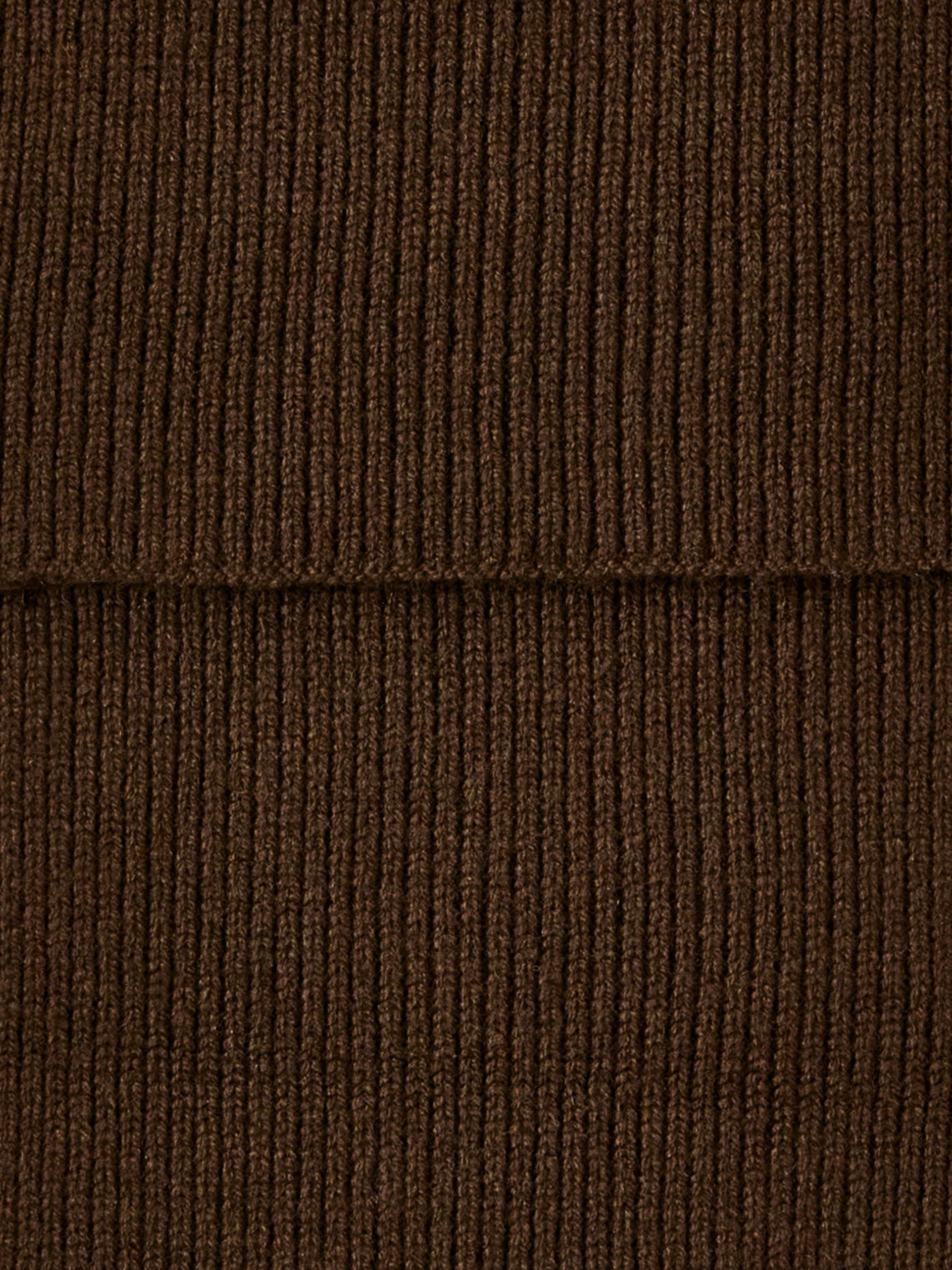 100% MERINO WOOL SCARF, Demitasse, highres