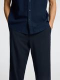 Selected 220 LOOSE FIT HOSE AUS LEINENGEMISCH, Black, highres - 16097808_Black_006.jpg
