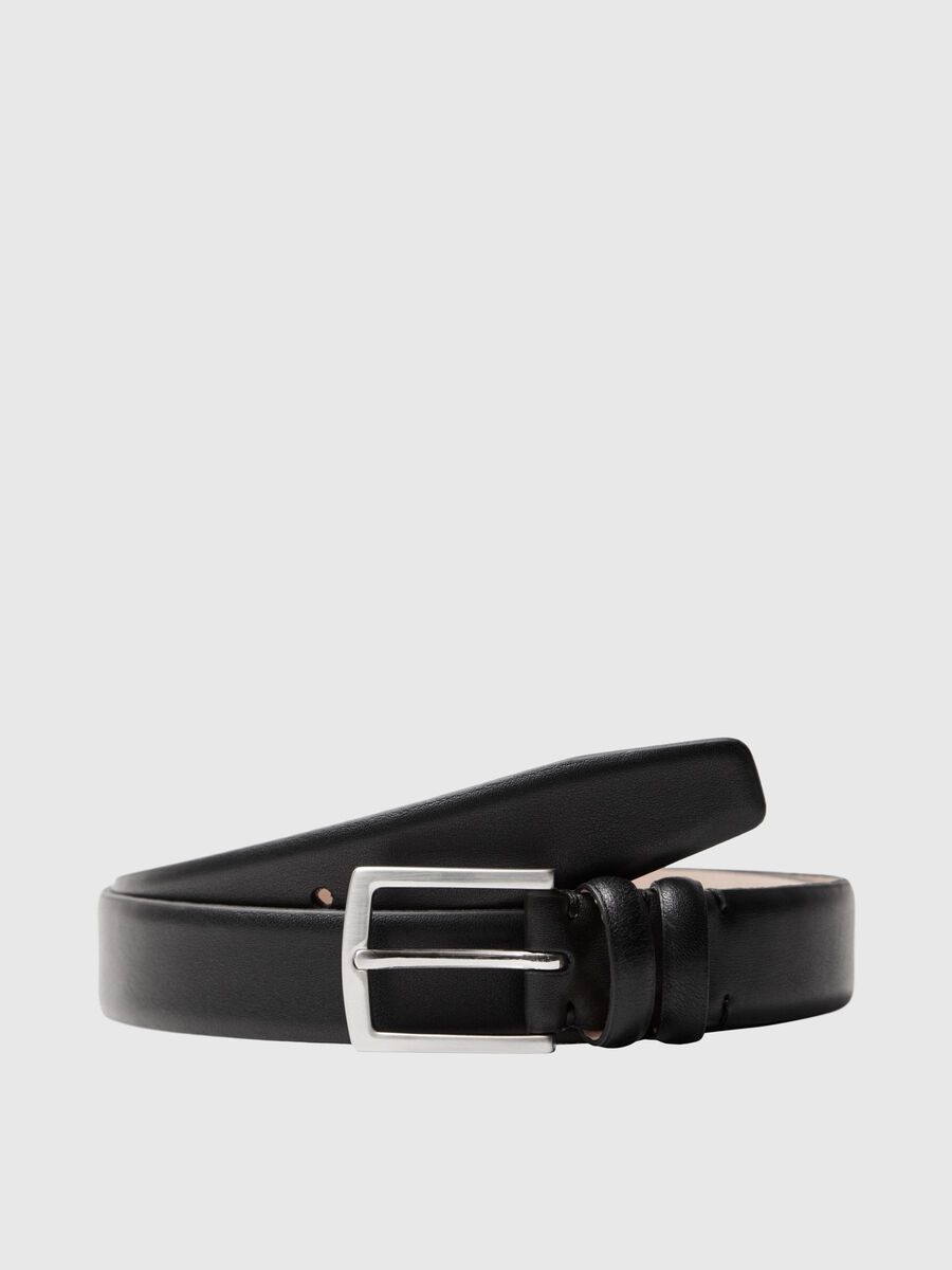 Selected LEER RIEM, Black, highres - 16094657_Black_001.jpg