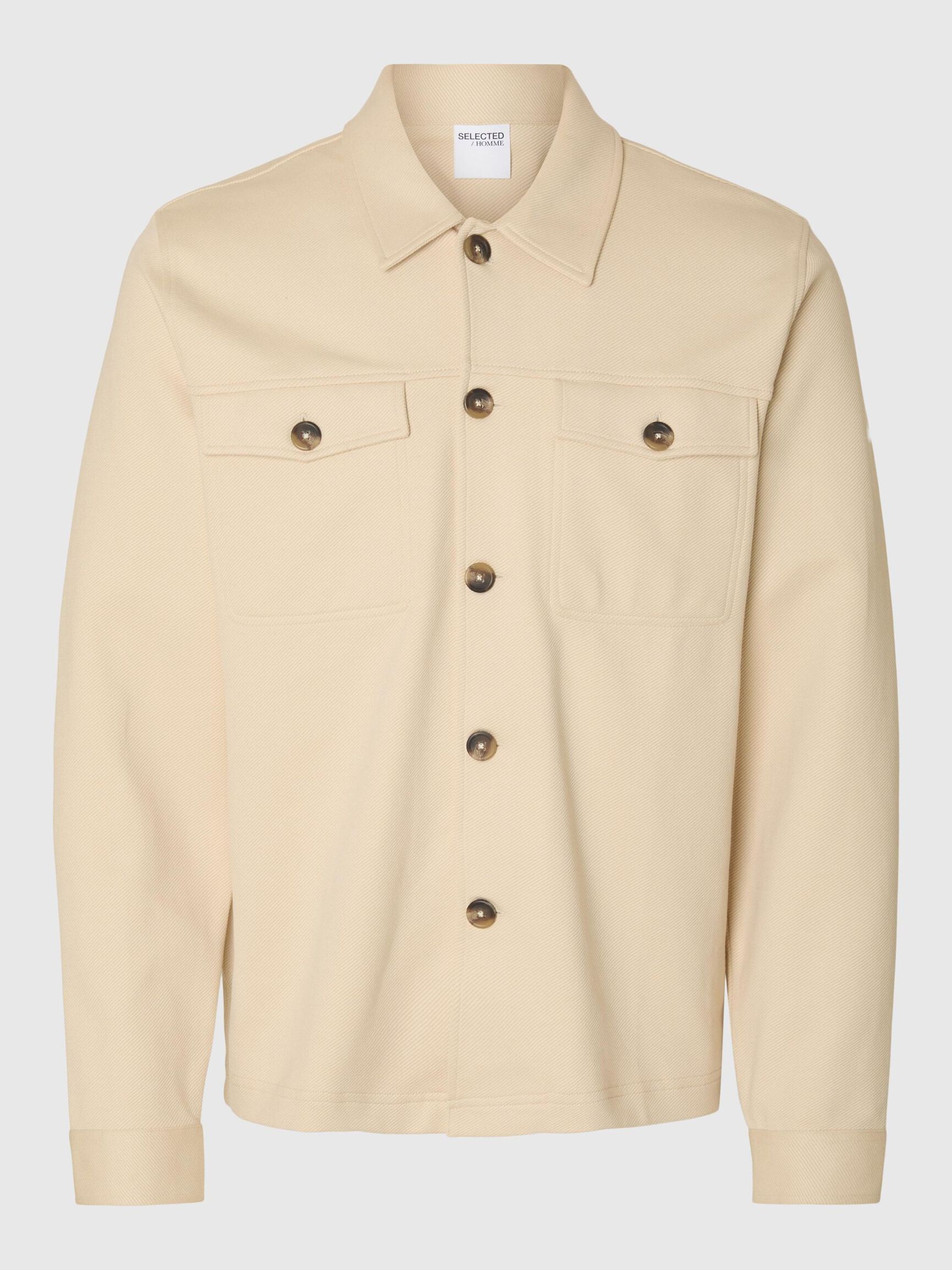 REGULAR FIT OVERSHIRT, Fog, highres