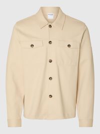 REGULAR FIT OVERSHIRT, Fog, highres