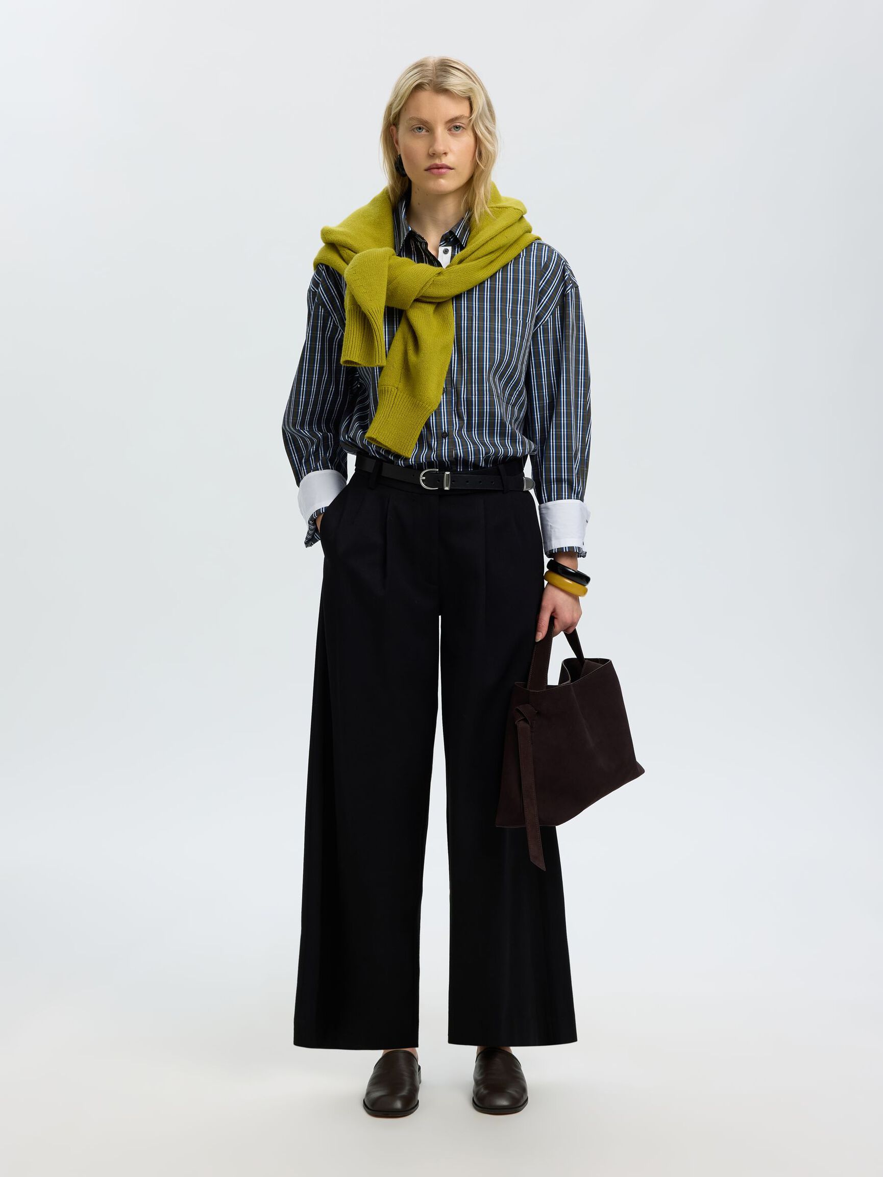 OVERSIZED FIT OVERHEMD, Peat, highres