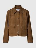 Selected 100% SUEDE JACKET, Sepia Tint, highres - 16098274_SepiaTint_001.jpg