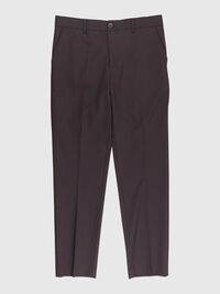 IRONED CREASE TAILORED TROUSERS, Brown Stone, highres