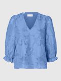 Selected FLORAL-PRINTED BLOUSE, Vista Blue, highres - 16094190_VistaBlue_001.jpg