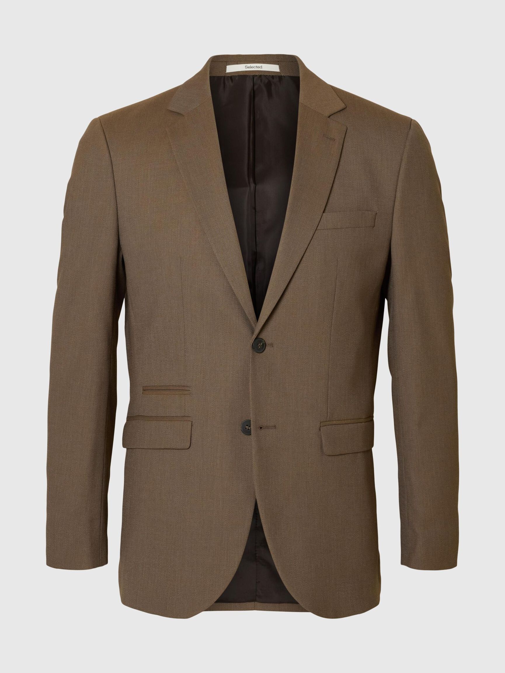GEWEVEN WOLMIX BLAZER, Kelp, highres