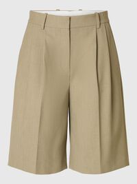 TAILORED BERMUDA SHORTS, Slate Green, highres