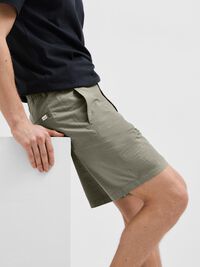 SEERSUCKER SHORTS, Vetiver, highres