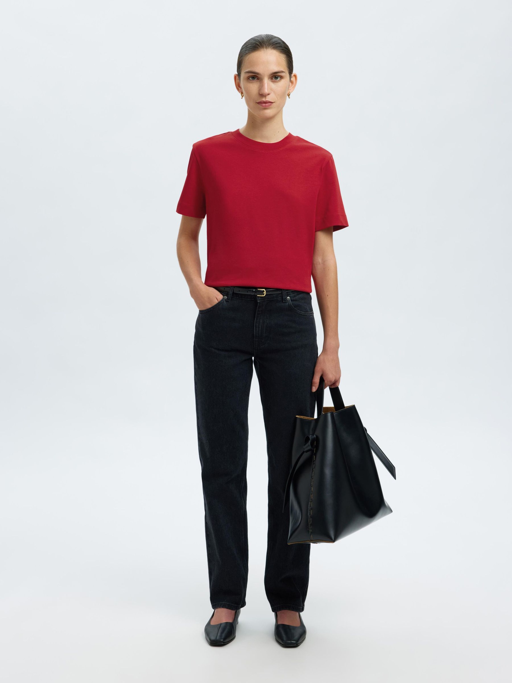 BOXY T-SHIRT, Equestrian Red, highres
