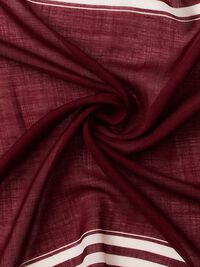 WOOL SCARF, Tawny Port, highres