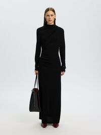 VESTITO LUNGO, Black, highres