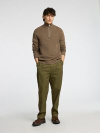RELAXED FIT BESKURNA BYXOR, Kalamata, highres