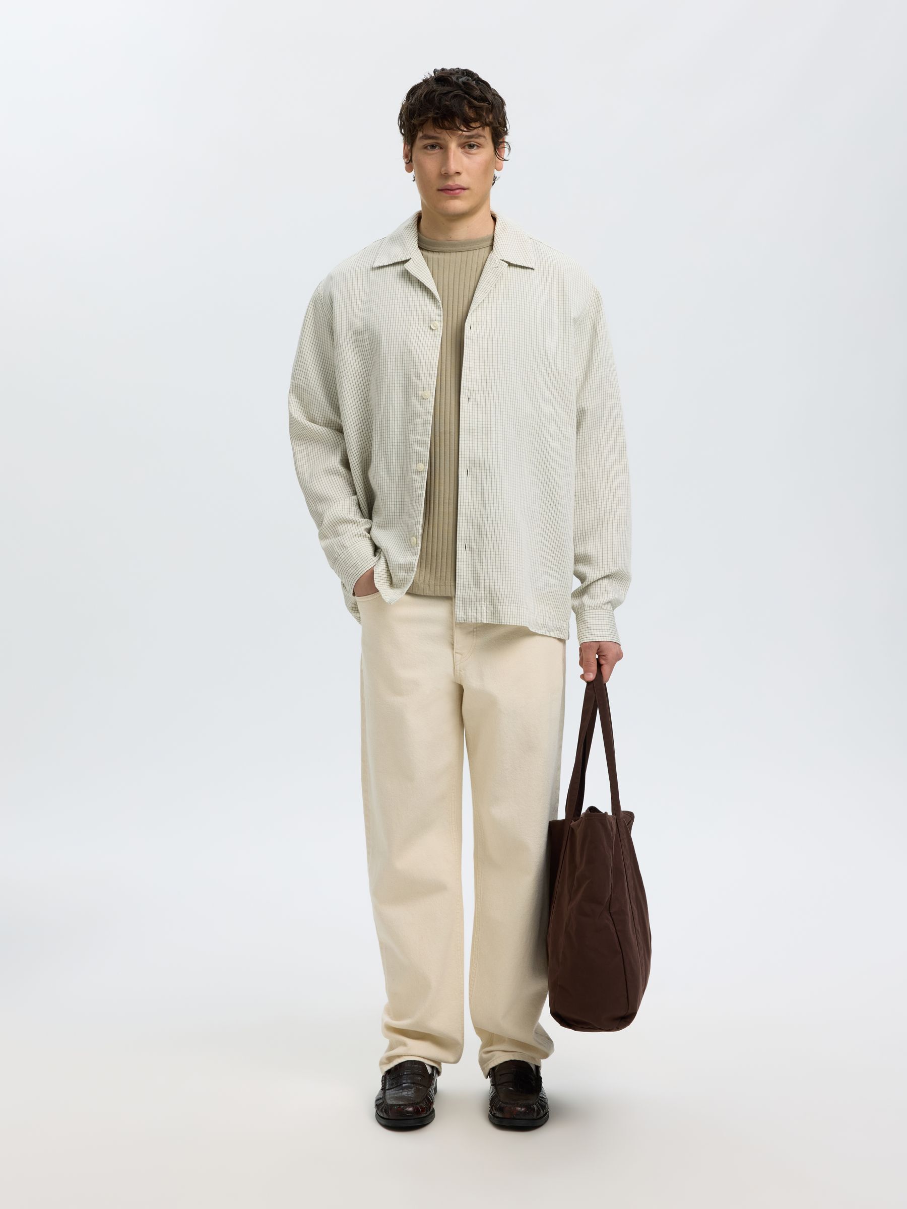 RELAXED FIT GERIBBELD T-SHIRT, Vetiver, highres