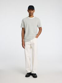 JEANS LOOSE FIT, Egret, highres