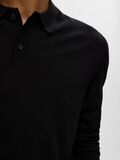 Selected 100% MERINO WOOL POLO SHIRT, Black, highres - 16094654_Black_006.jpg