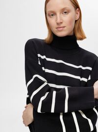 DZIERGANY SWETER, Black, highres
