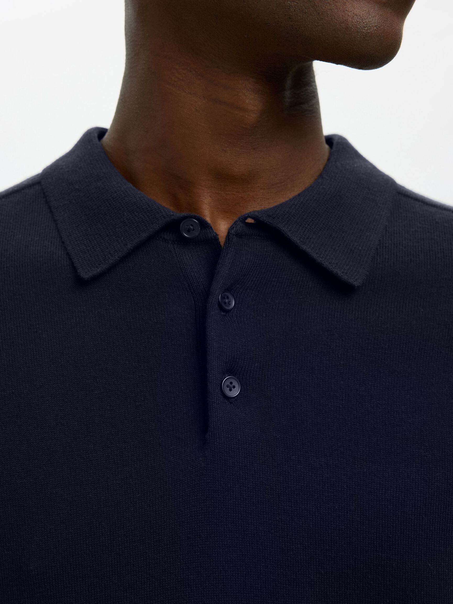 EN MAILLE POLO, Navy Blazer, highres