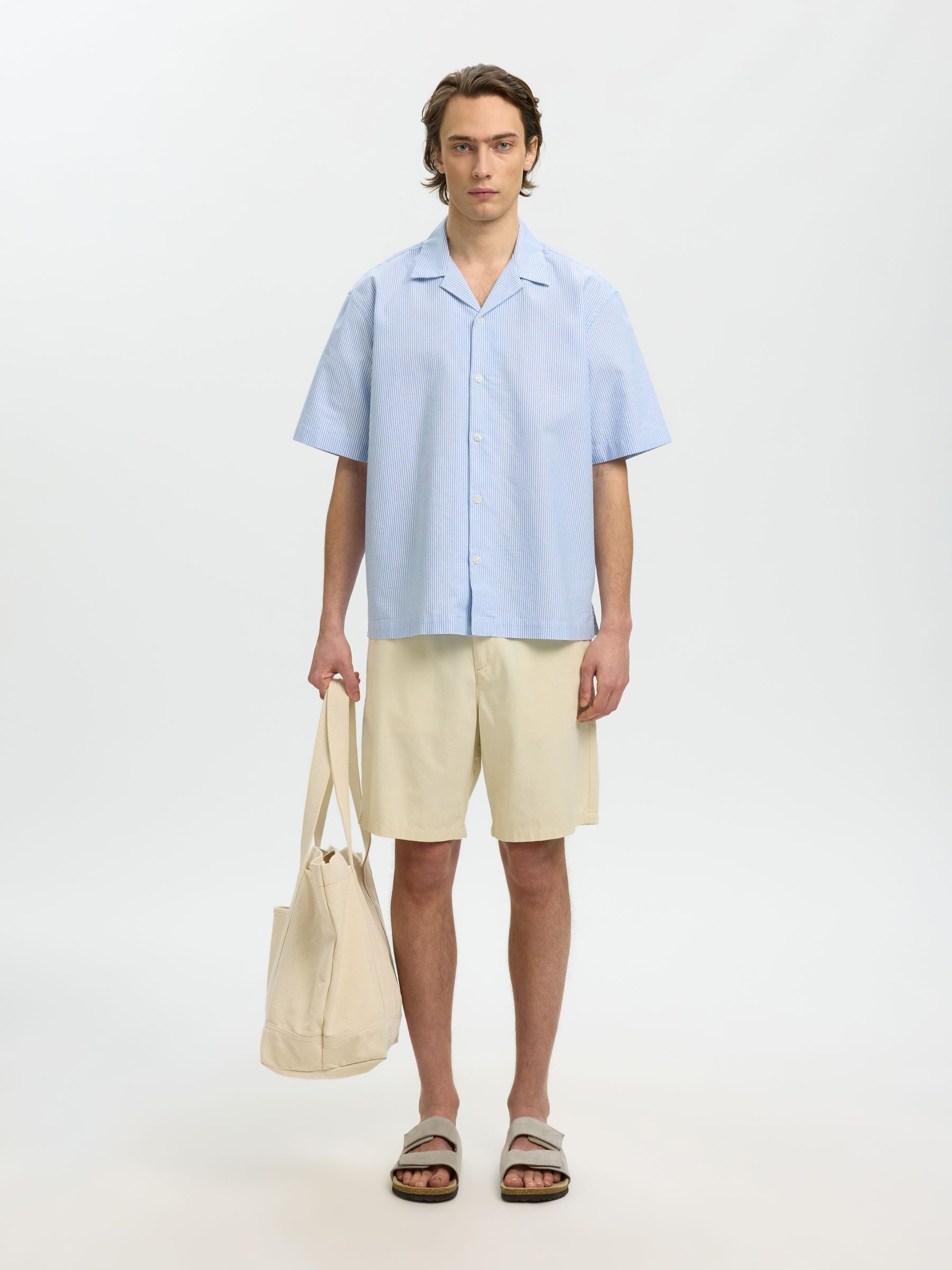 SHORT SLEEVED SHIRT, Skyway, highres