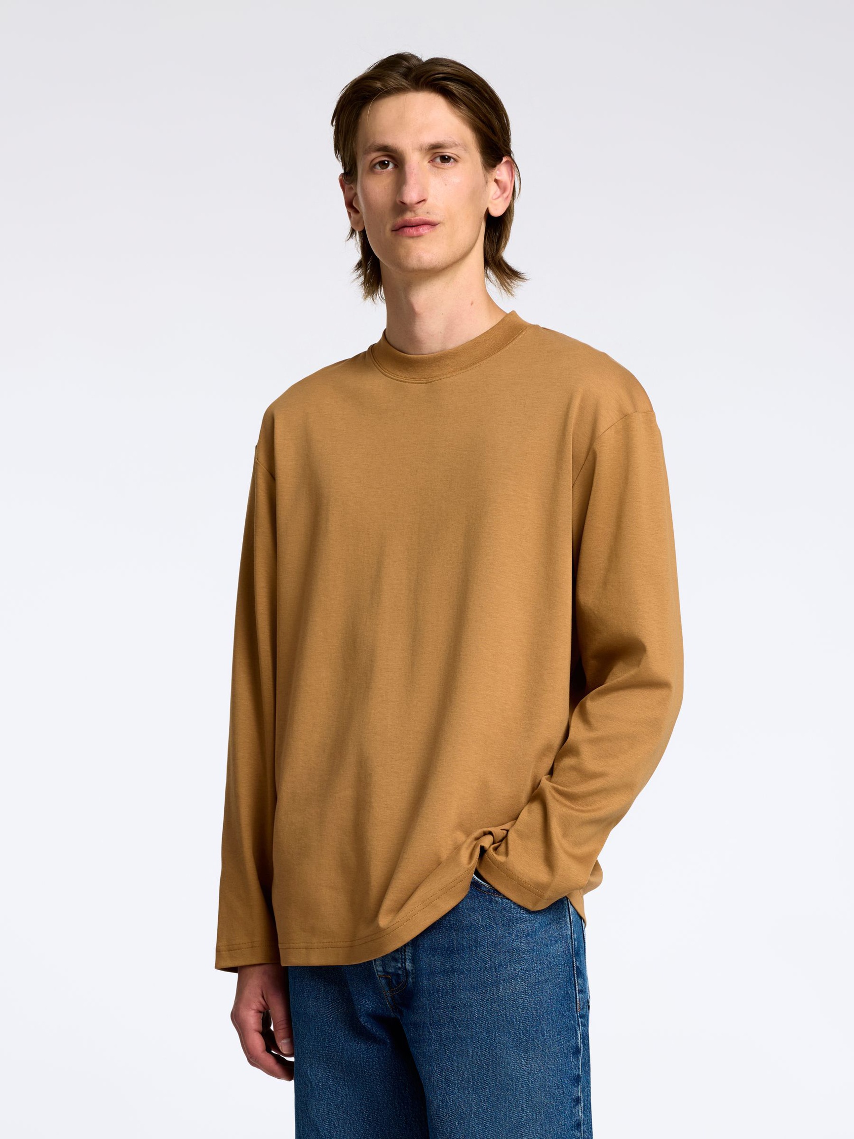 100% COTTON LONG SLEEVED TOP, Chipmunk, highres
