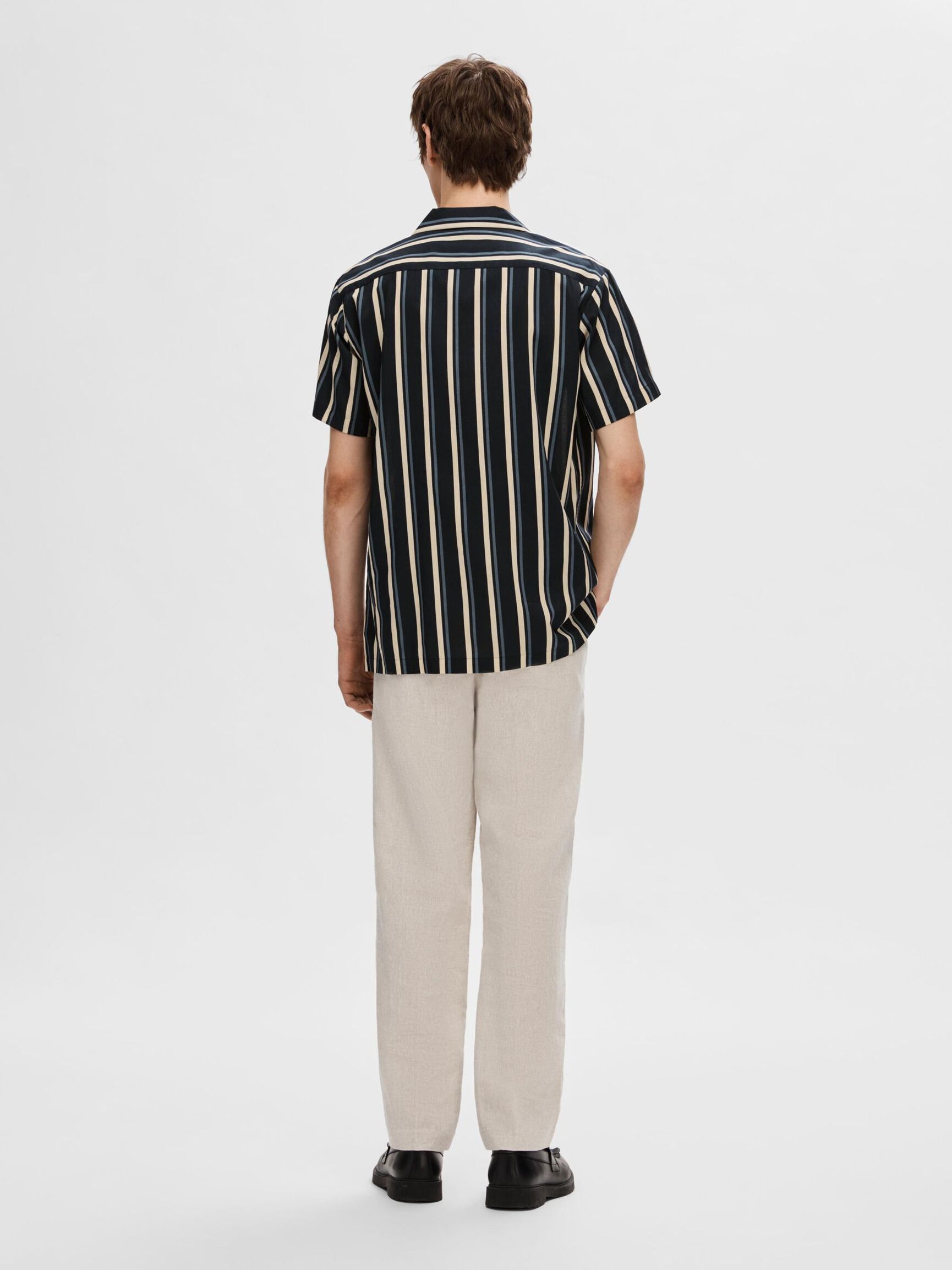 CUBAN COLLAR SHIRT, Sky Captain, highres