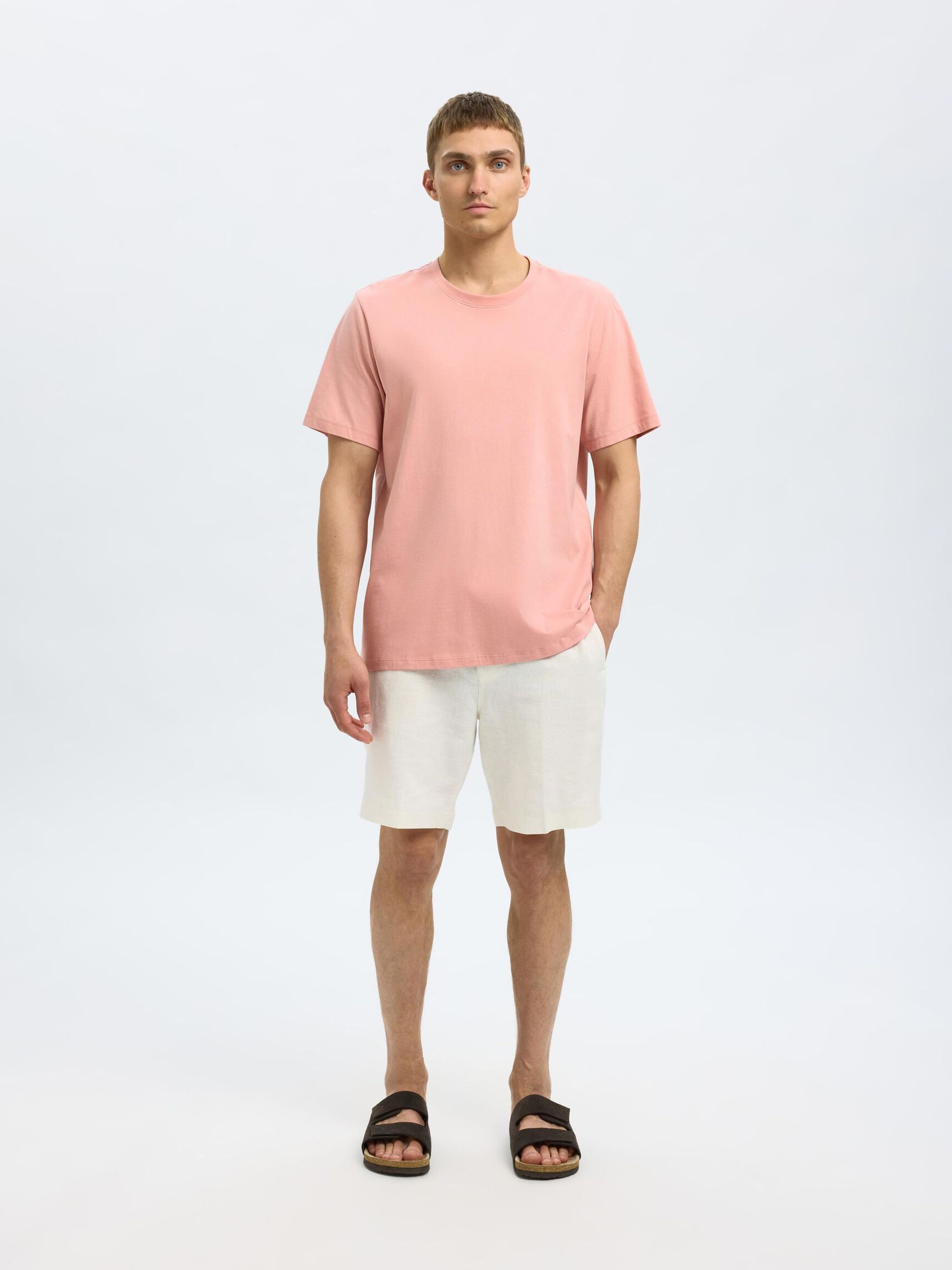 REGULAR T-SHIRT, Rose Tan, highres
