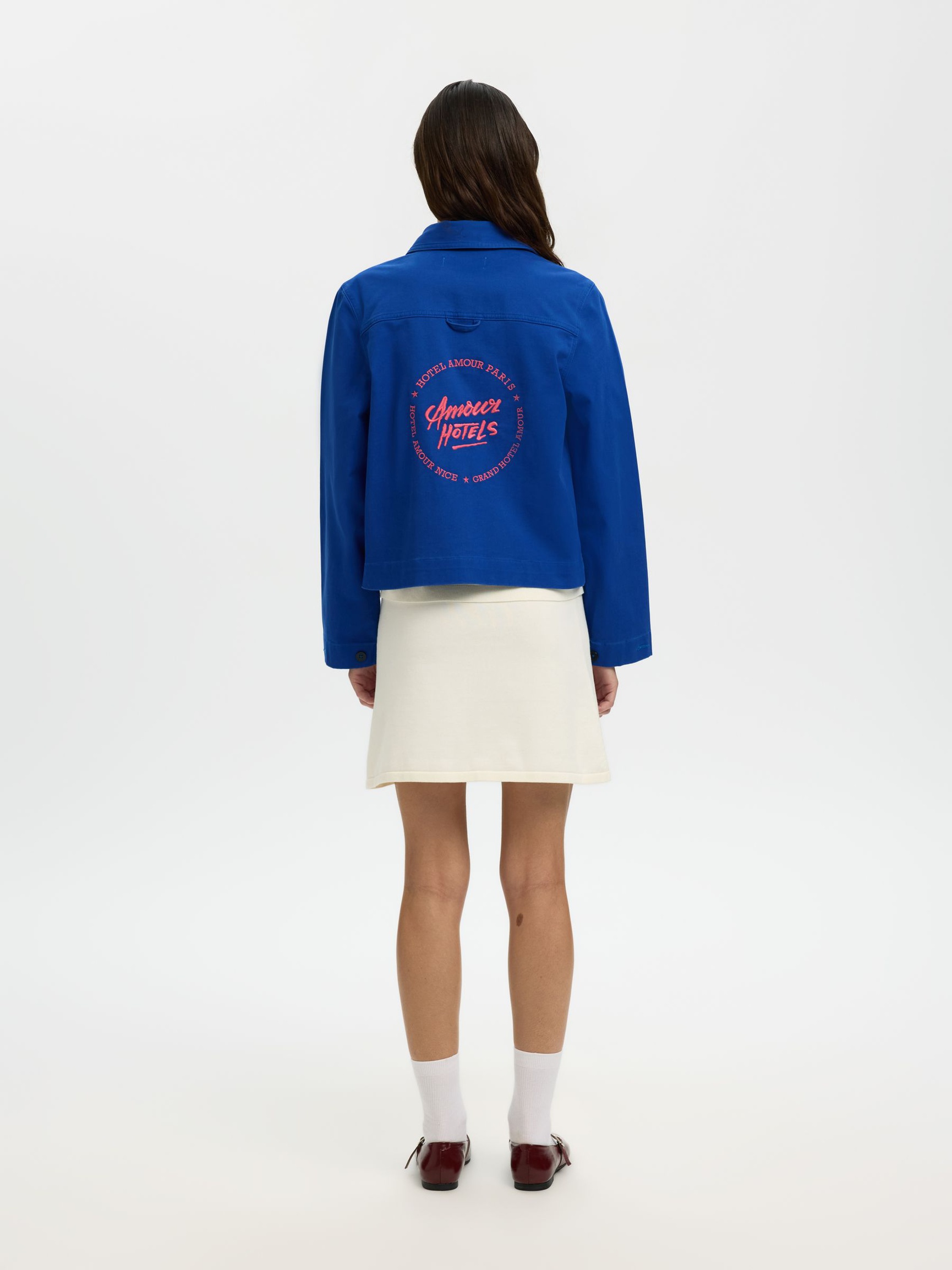 RELAXED FIT JACKET, Mazarine Blue, highres