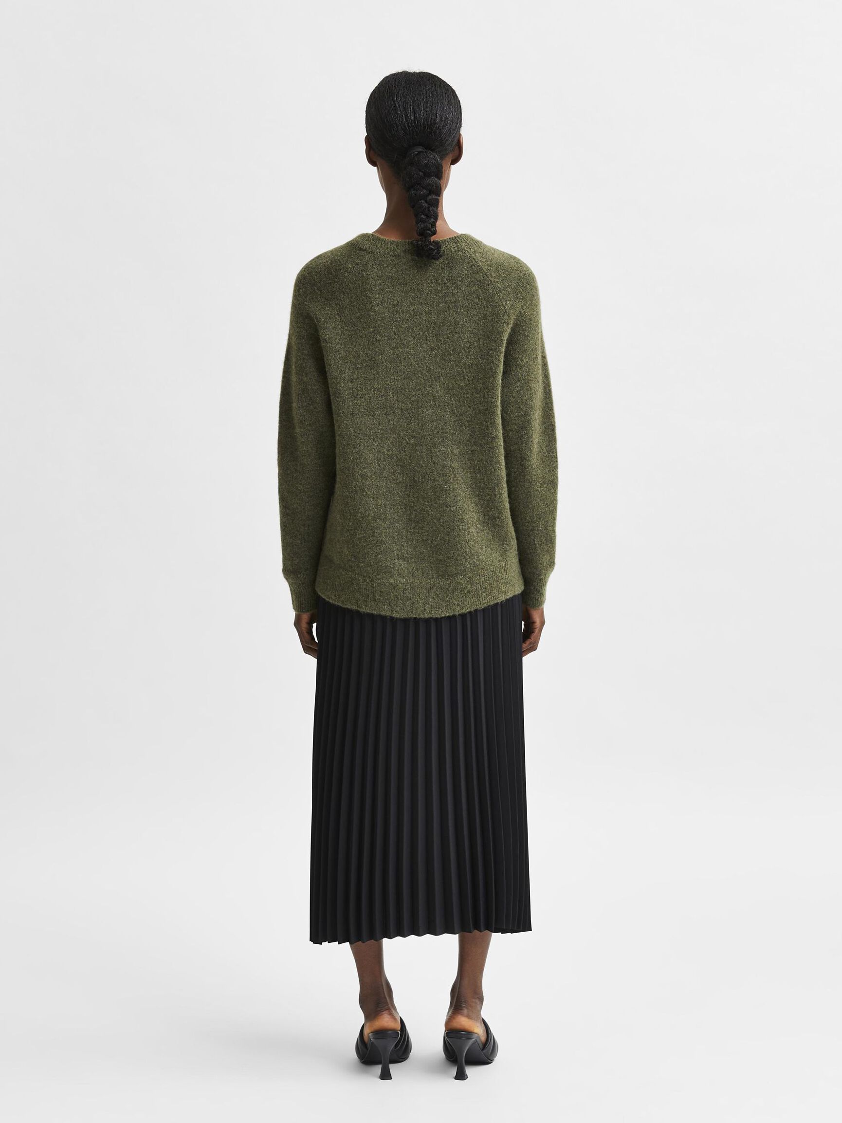 LONG-SLEEVED KNITTED JUMPER, Kalamata, highres