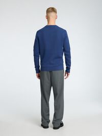 RONDE HALS SWEATER, Oceana, highres