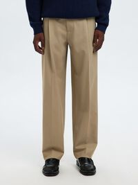 220 COUPE AMPLE PANTALON, Greige, highres