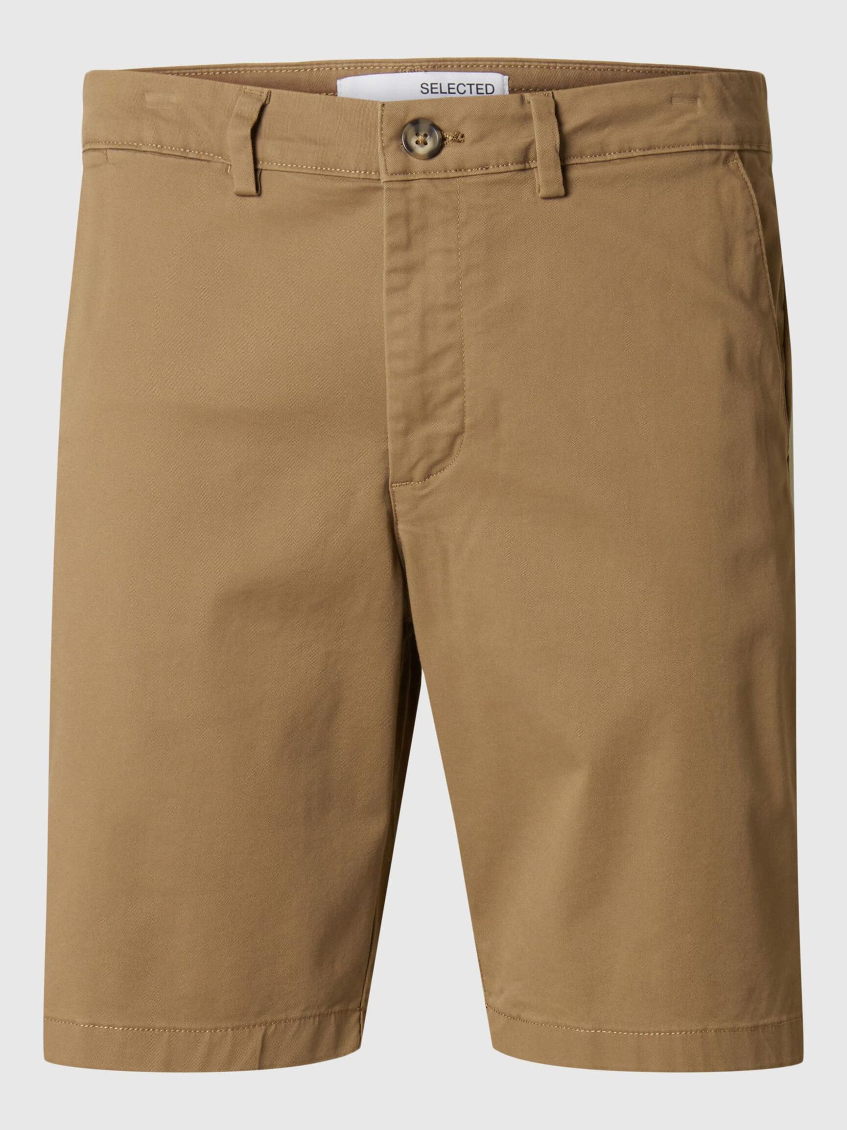COUPE SLIM SHORT CHINO, Ermine, highres