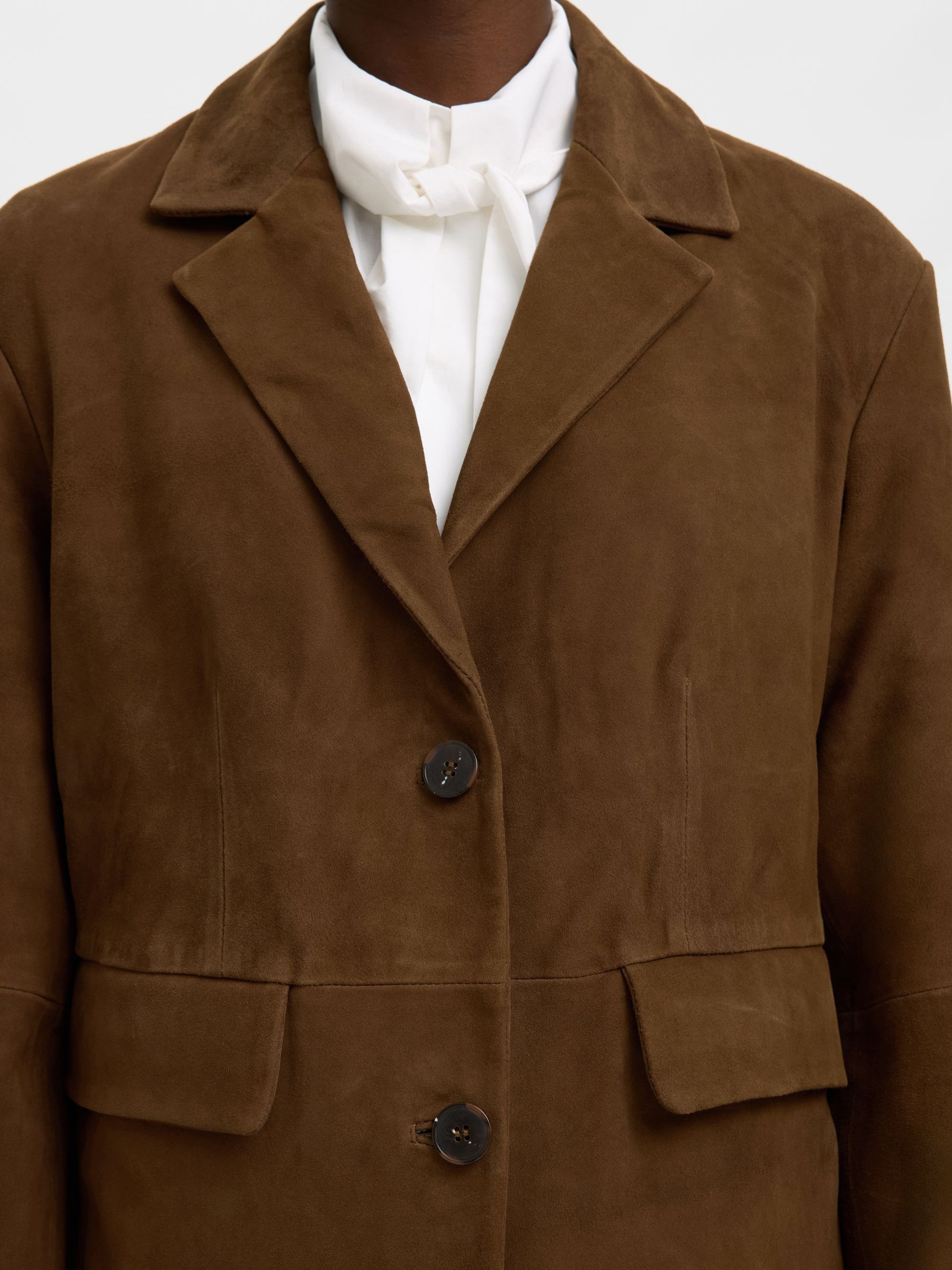 100% SUÈDE BLAZER, Cappuccino, highres
