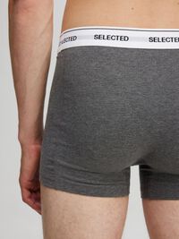 3-PACK TRUNKS, Medium Grey Melange, highres