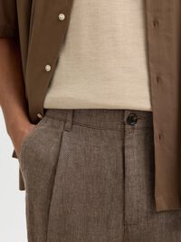 CROPPED RELAXED FIT HOSE, Delicioso, highres