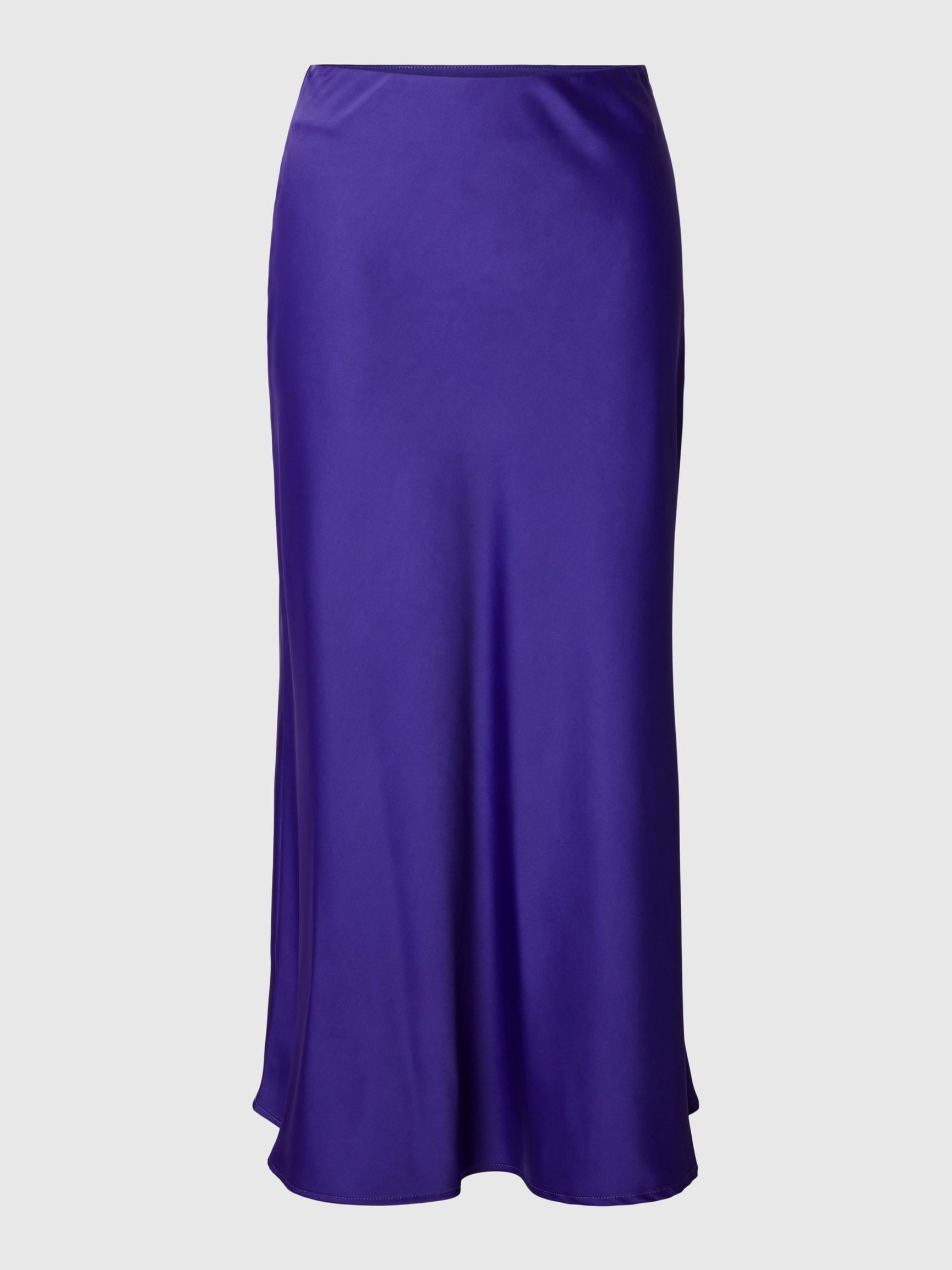 SATIJN MIDDELLANGE ROK, Liberty, highres
